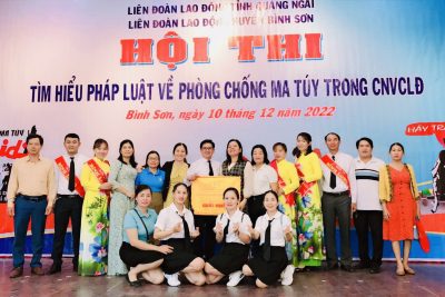 HỘI THI  TÌM HIỂU PHÁP LUẬT VỀ PHÒNG CHỐNG MA TÚY  TRONG CNVCLĐ
