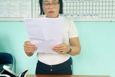 TRAO QUYẾT ĐỊNH CHỈ ĐỊNH  BÍ THƯ CHI BỘ  TRƯỜNG MẪU GIÁO BÌNH LONG