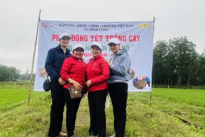 TRƯỜNG MẪU GIÁO BÌNH LONG HƯỞNG ỨNG “ TẾT TRỒNG CÂY”, XUÂN QUÝ MÃO 2023