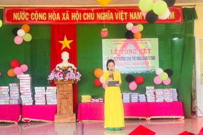 LỄ TỔNG KẾT NĂM HỌC 2022-2023 VÀ LỄ RA TRƯỜNG CHO TRẺ MẪU GIÁO 5