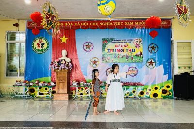 HOẠT ĐỘNG BÉ VUI TRUNG THU  CỦA CÁC BÉ TRƯỜNG MẦM NON BÌNH LONG