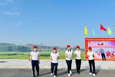 HƯỞNG ỨNG NGÀY CHẠY OLYMPIC VÌ SỨC KHỎE TOÀN DÂN NĂM 2024